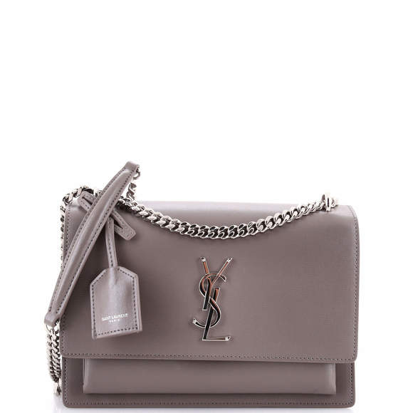 Saint Laurent Medium Sunset Crossbody Bag Leather - Picture 1 of 5